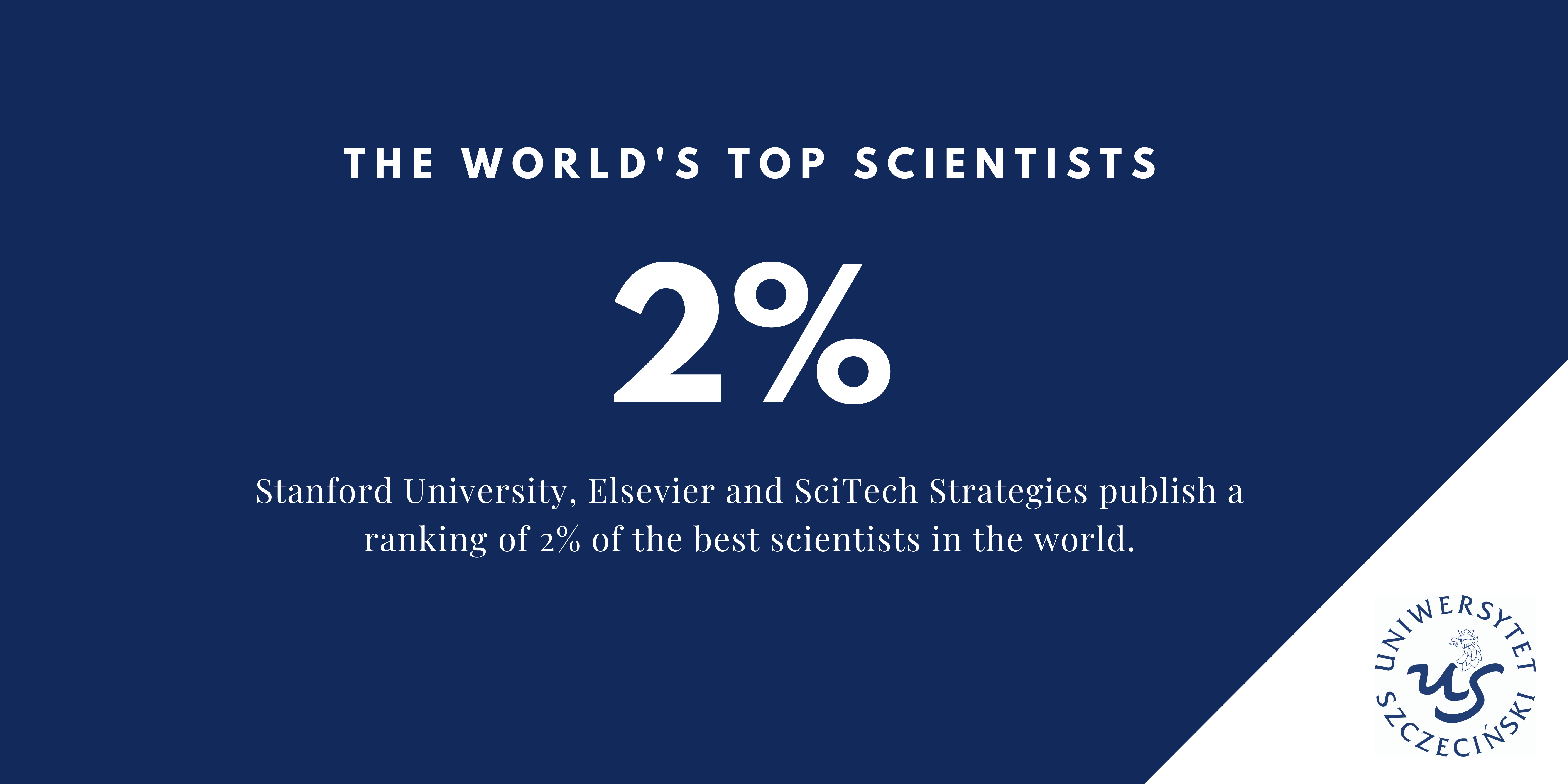 Our scientists among World’s Top 2%