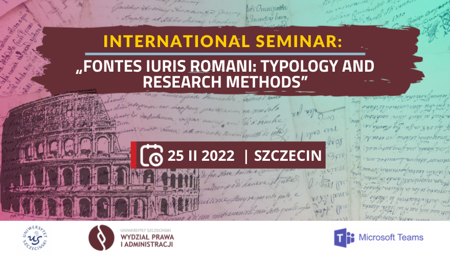 Fontes Iuris Romani: Typology and Research Methods
